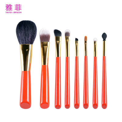 Купить 137A10908 Деревянная ручка для макияжа Маленький набор 8PCS Портативный набор для макияжа Производство в сети