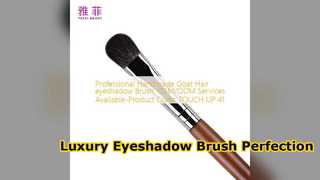 Роскошная щетка для теней из козьей шерсти OEM ODM