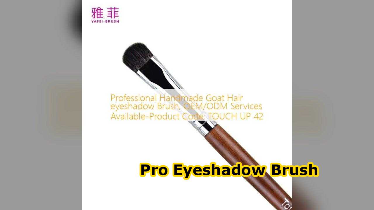 Профессиональная ручная тени для глаз из козьего волоса, услуги OEM/ODM доступны-код продукта: TOUCH UP 42
